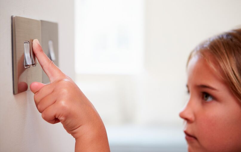 Apague a luz cando non estea en uso