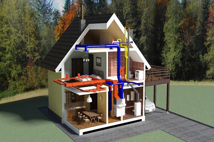 Construción de vivendas con tecnoloxías de aforro de enerxía
